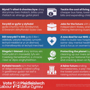 Thumbnail of leaflet - Labour and Co-operative Party leaflet