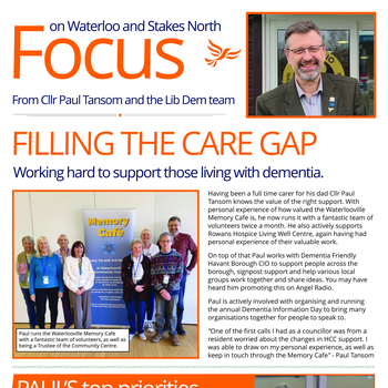 Thumbnail of leaflet - Liberal Democrats leaflet