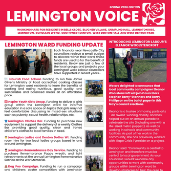 Thumbnail of leaflet - Labour and Co-operative Party leaflet
