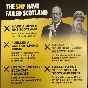 Thumbnail of leaflet - Reform UK leaflet