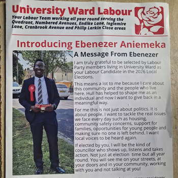 Thumbnail of leaflet - Labour Party leaflet