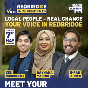 Thumbnail of leaflet - Redbridge Independents leaflet