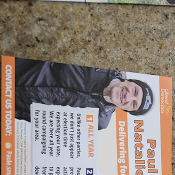 Thumbnail of leaflet - Liberal Democrats leaflet