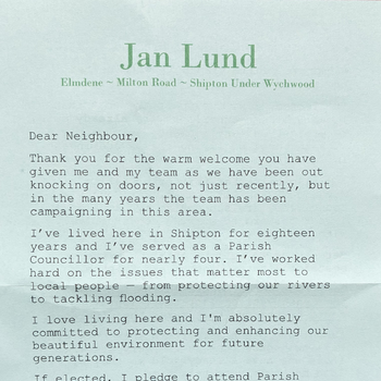 Thumbnail of leaflet - Liberal Democrats leaflet