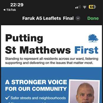 Thumbnail of leaflet - Independent leaflet