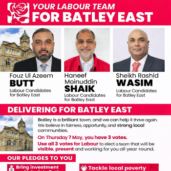Thumbnail of leaflet - Labour Party leaflet