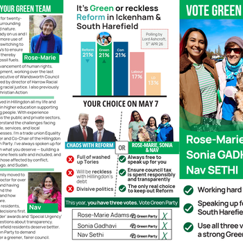 Thumbnail of leaflet - Green Party leaflet