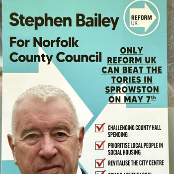 Thumbnail of leaflet - Reform UK leaflet