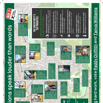Thumbnail of leaflet - Green Party leaflet