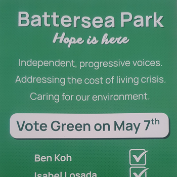 Thumbnail of leaflet - Green Party leaflet