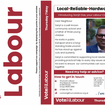 Thumbnail of leaflet - Labour Party leaflet