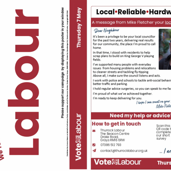 Thumbnail of leaflet - Labour Party leaflet