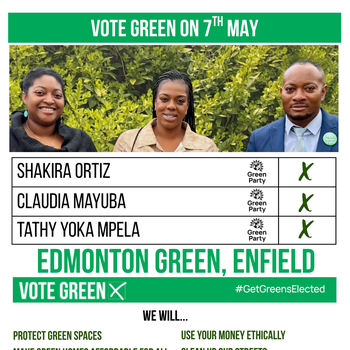 Thumbnail of leaflet - Green Party leaflet
