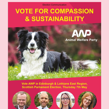 Thumbnail of leaflet - Animal Welfare Party leaflet
