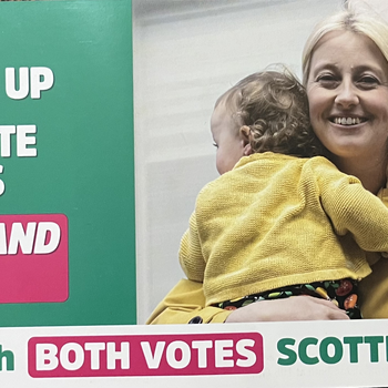 Thumbnail of leaflet - Scottish Green Party leaflet