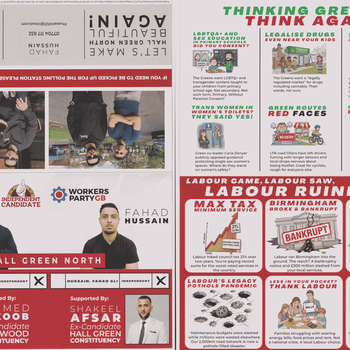 Thumbnail of leaflet - Workers Party of Britain leaflet