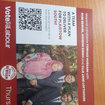Thumbnail of leaflet - Labour Party leaflet
