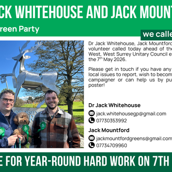 Thumbnail of leaflet - Green Party leaflet
