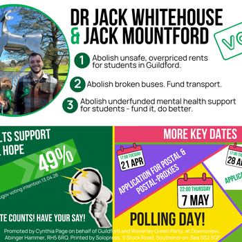 Thumbnail of leaflet - Green Party leaflet