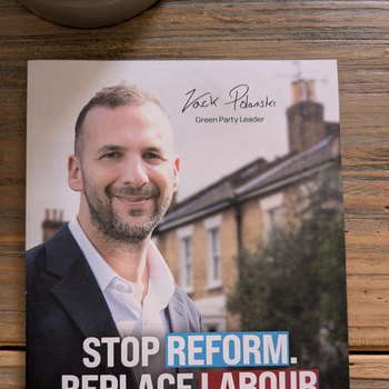 Thumbnail of leaflet - Green Party leaflet