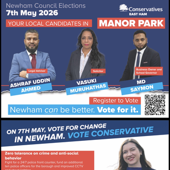 Thumbnail of leaflet - Conservative and Unionist Party leaflet