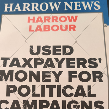 Thumbnail of leaflet - Conservative and Unionist Party leaflet