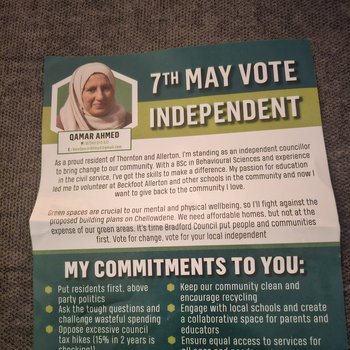 Thumbnail of leaflet - Independent leaflet