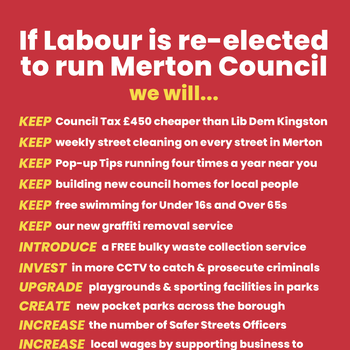 Thumbnail of leaflet - Labour Party leaflet