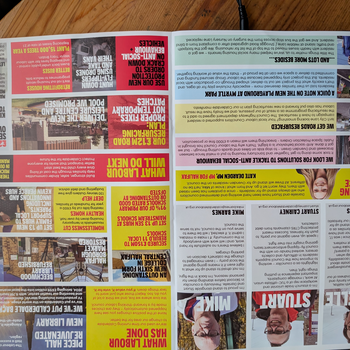 Thumbnail of leaflet - Labour Party leaflet
