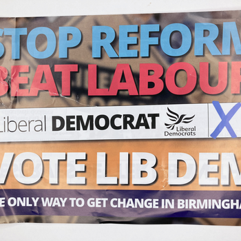 Thumbnail of leaflet - Liberal Democrats leaflet