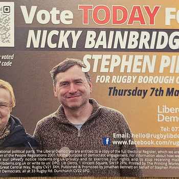 Thumbnail of leaflet - Liberal Democrats leaflet