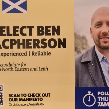 Thumbnail of leaflet - Scottish National Party (SNP) leaflet