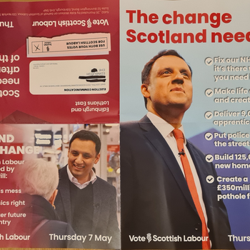 Thumbnail of leaflet - Labour Party leaflet