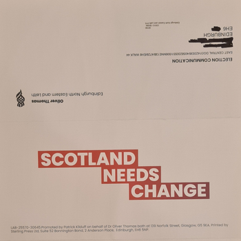 Thumbnail of leaflet - Labour Party leaflet