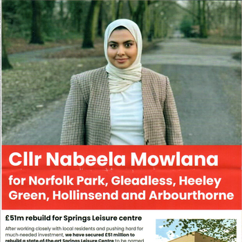 Thumbnail of leaflet - Labour Party leaflet