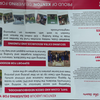 Thumbnail of leaflet - Labour Party leaflet
