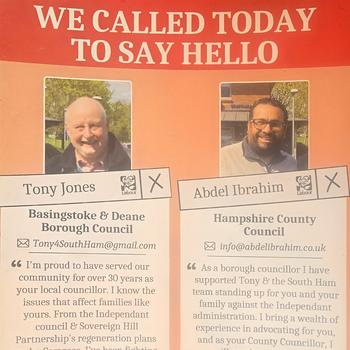 Thumbnail of leaflet - Labour Party leaflet