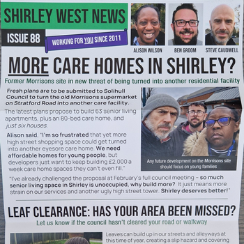 Thumbnail of leaflet - Green Party leaflet
