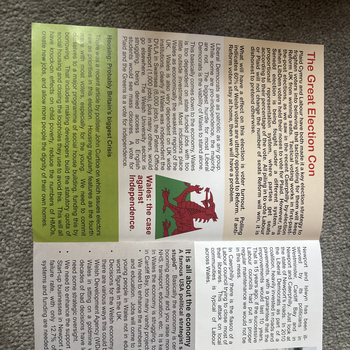 Thumbnail of leaflet - Liberal Democrats leaflet