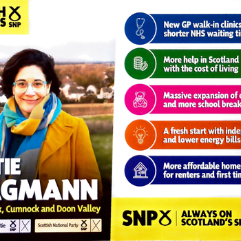 Thumbnail of leaflet - Scottish National Party (SNP) leaflet