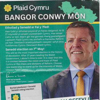 Thumbnail of leaflet - Plaid Cymru - The Party of Wales leaflet