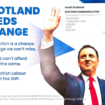 Thumbnail of leaflet - Labour Party leaflet