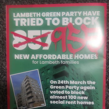 Thumbnail of leaflet - Labour Party leaflet