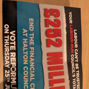 Thumbnail of leaflet - Reform UK leaflet