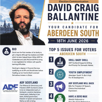 Thumbnail of leaflet - Alliance for Democracy and Freedom leaflet