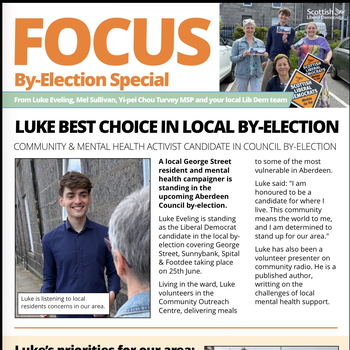Thumbnail of leaflet - Liberal Democrats leaflet