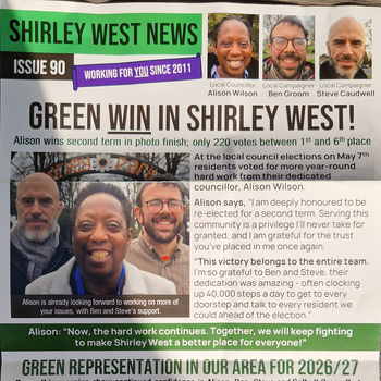 Thumbnail of leaflet - Green Party leaflet