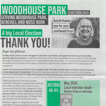 Thumbnail of leaflet - Green Party leaflet