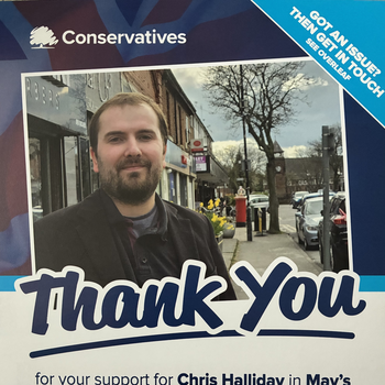 Thumbnail of leaflet - Conservative and Unionist Party leaflet