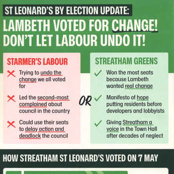 Thumbnail of leaflet - Green Party leaflet